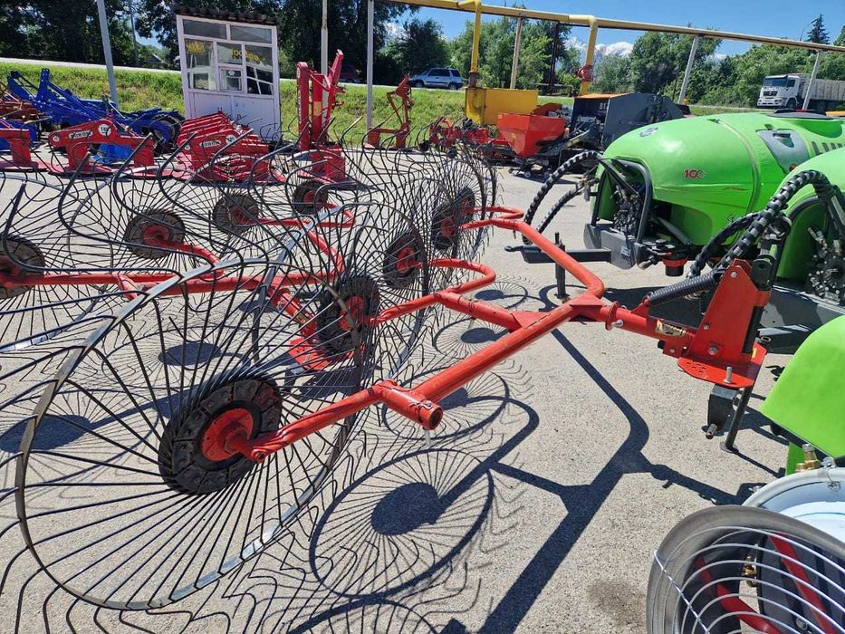 Грабли ворошилка 5-ти колесный Турция