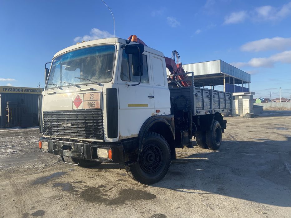 Маз ямз236 манипулятор до5 тонн