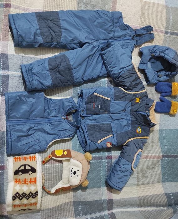 Зимний комплект на мальчика 3-5 лет