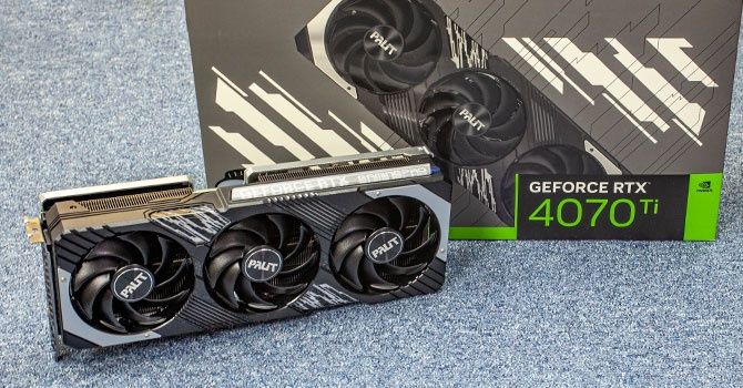Видеокарта RTX 4070ti