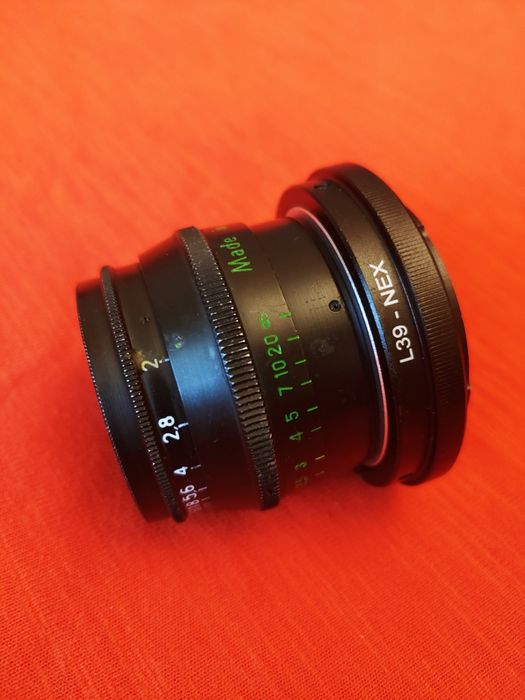 Объектив Юпитер- 8 50/2.0 + Sony e-m39 адаптер