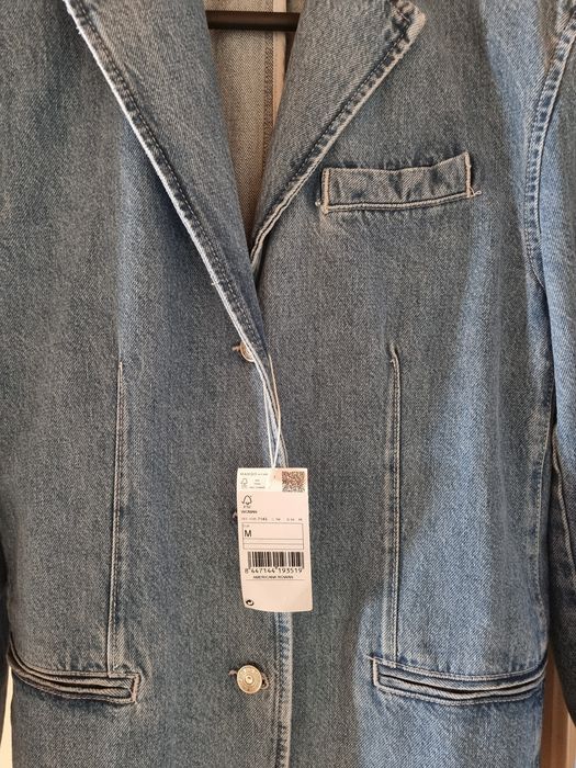 MANGO чисто нови, с етикет дамски дънки + MANGO нов дънков блейзър