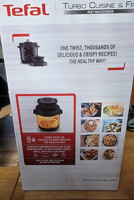 Oala sub presiune electrica Tefal Turbo Cuisine & Fry CY778830 sigilat