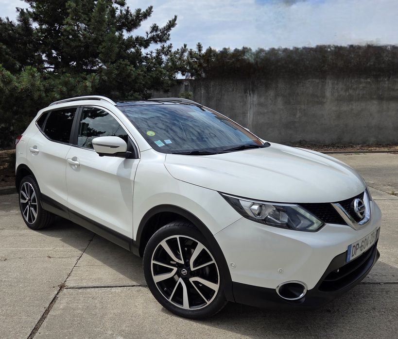 Nissan Qashqai 1.5dci Tekna Alb perlat,Extra Full!