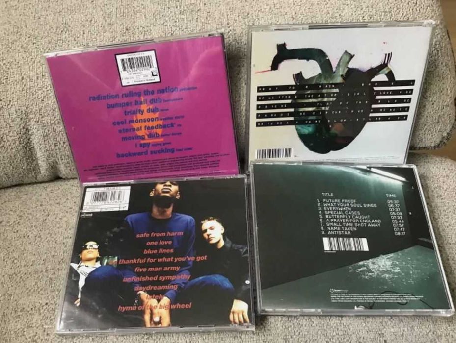 Colectie 4 cd-uri MASSIVE ATTACK