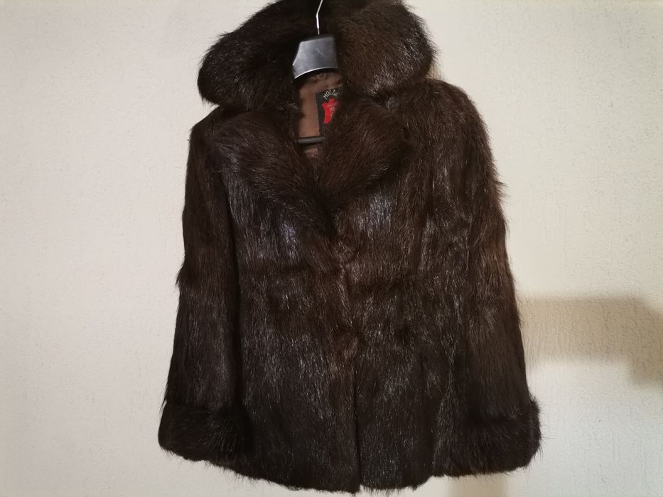 Haină de blana naturală vintage Molda IRP-autentica