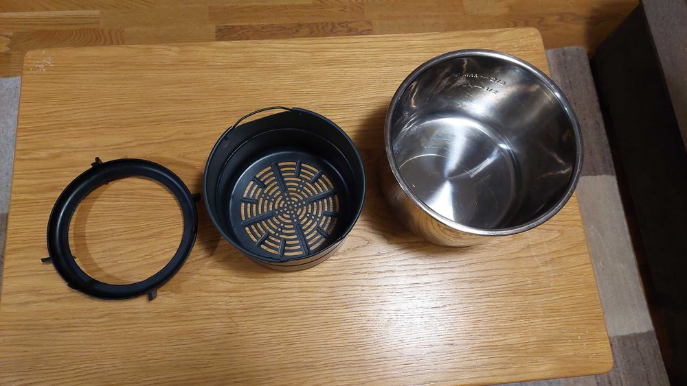 Комбиниран мултикукър Instant Pot DUO CRISP + AIR FRYER, 8 L