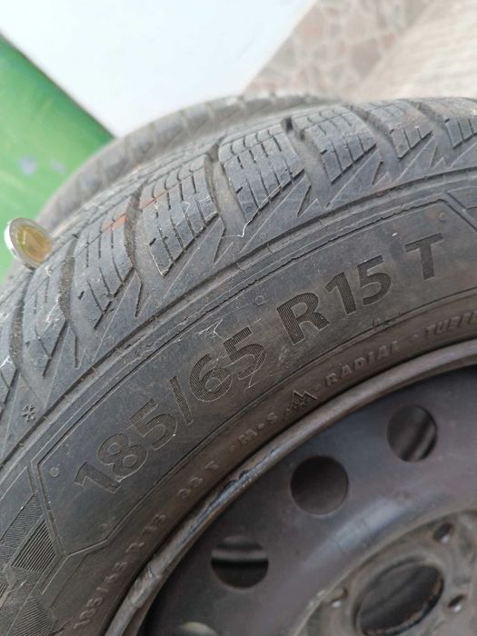 Джанти 4бр за Nissan Almera  + 4броя гуми  15 цола  185/65 R15