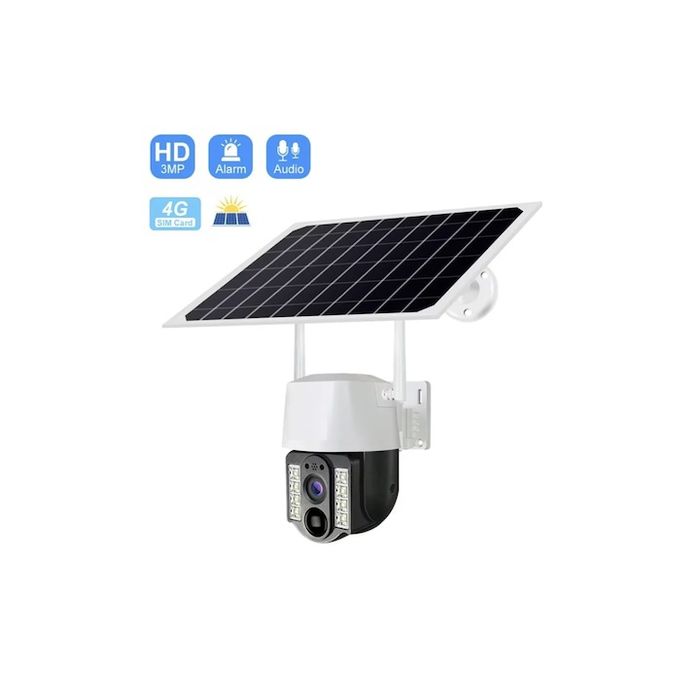 IP66 Слънчево захранвана външна 8MP камера с телефонно приложение V380