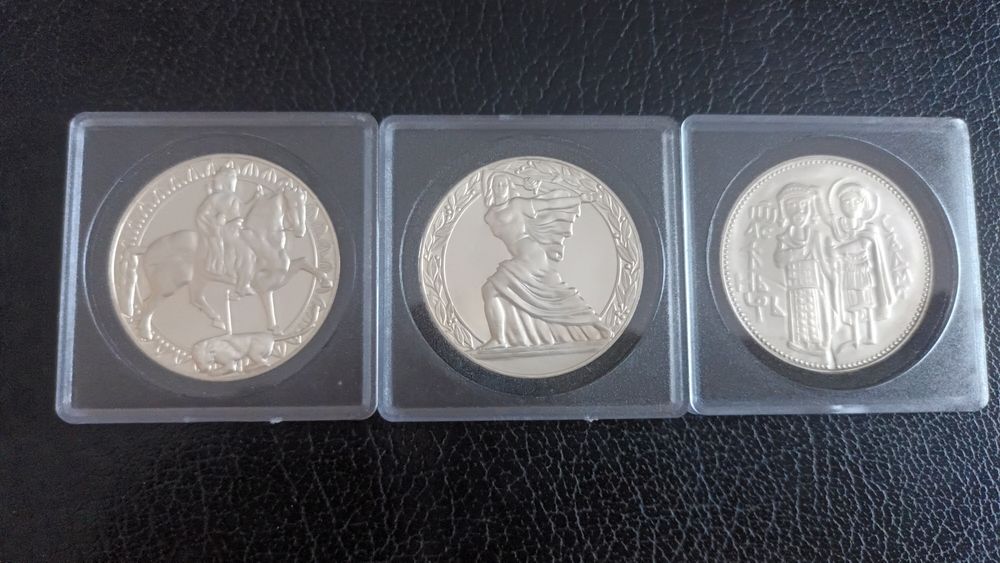 2 броя 5 лева 1894г.