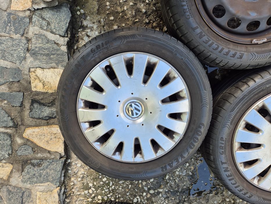 4бр стоманени джанти за фолксваген голф пасат/ 6.5ж Х16/ ет50/5Х 112/