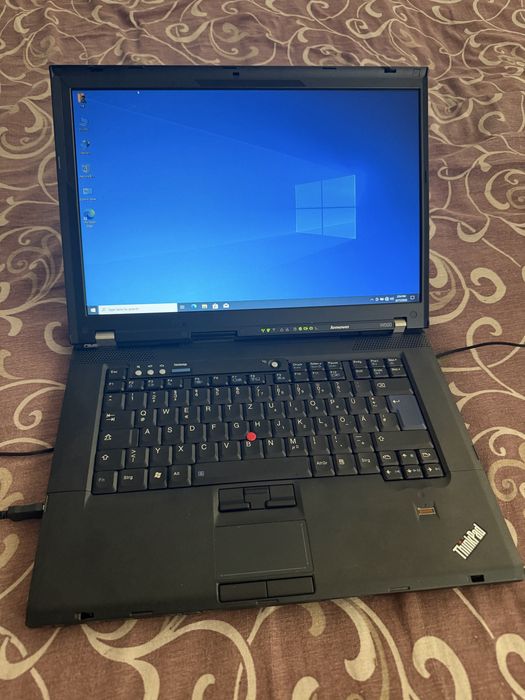 Laptop Lenovo W500 8 gb ram 128 gb ssd rapid 2,8Ghz intel puternic core2 duo wifi bluethoot incarcator w10pro