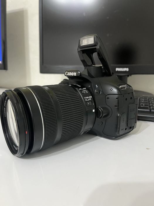 Canon EOS 600D+ объектив 18-135mm STM