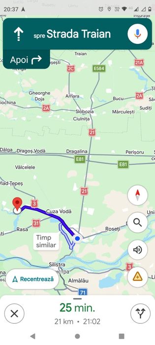 Teren intravilan 1500 m2, Sat Rasa, Comuna Grădiștea