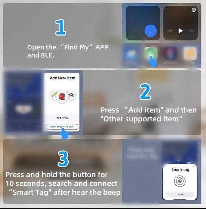 Проследяващо устройство air smart tag
