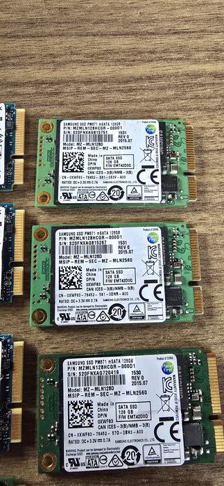 SSD M2 și MSata (wd, micron,samsung,Kingston)