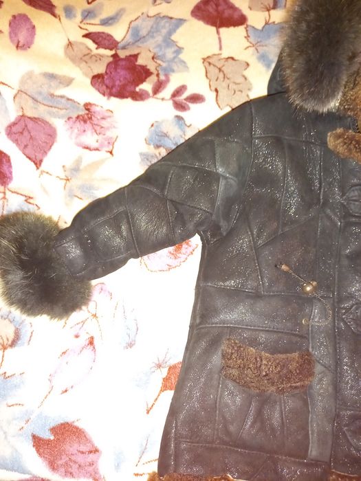 Шубка- дублёнка .