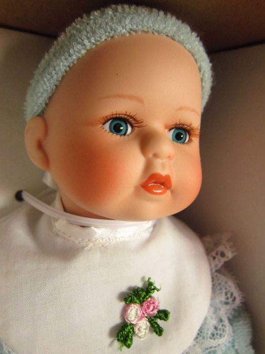 cadu rar papusa Collectable Doll Baby Boy Reinart Germania'80