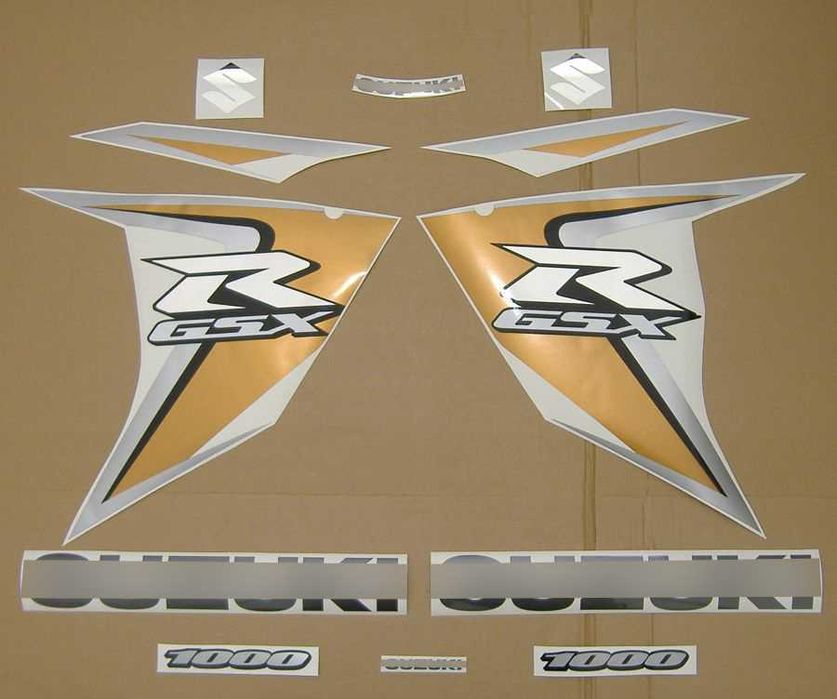 Стикери Сузуки 1000 GSXR 2007г-2008г Suzuki GSX-R лепенки к7 к8 k7 k8