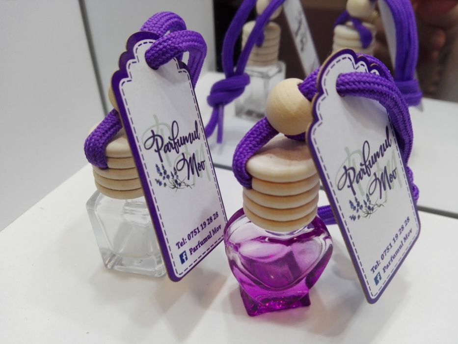 Vand odorizant auto cu ulei esential de lavanda