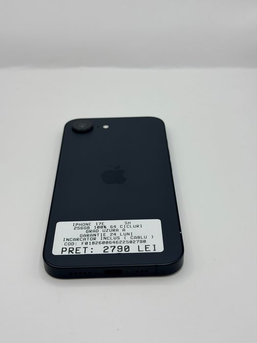 Iphone 17E 256GB 100% Garantie Rate BuyBack - iphonezone.ro