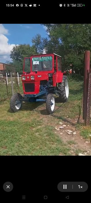 Vând tractor U650 cu remorcă și plug în stare bună de funcționare!
