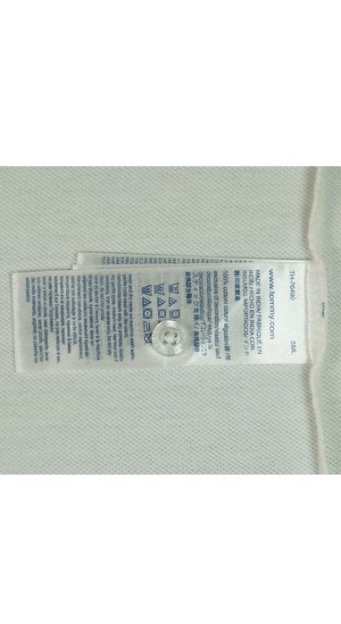 Оригинална, изискана тениска с яка Tommy Hilfiger, M размер