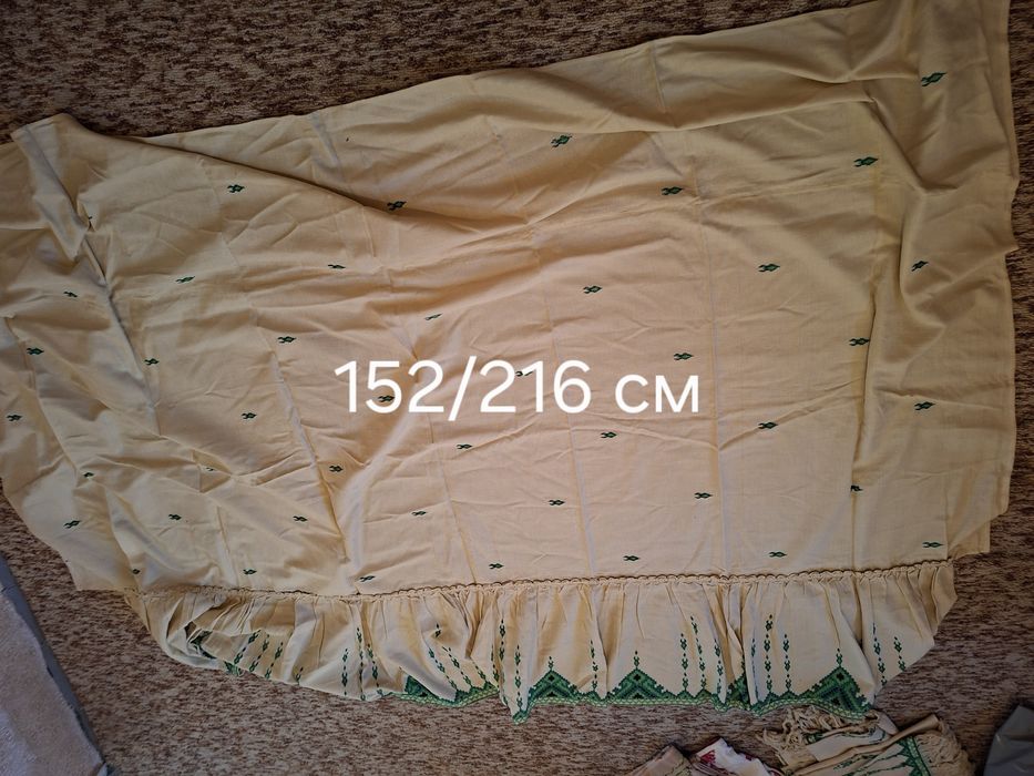 Вълнена кувертюра за легло, вълнено килимче, покривка за легло и маса