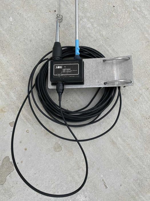Antene de banda radio extinsa AOR SA7000 si MP Antenna 08-ANT-0861