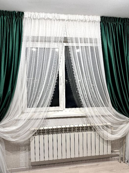 Бархатные шторы и тюли