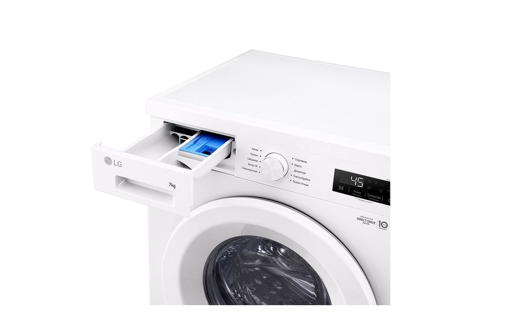 Стиральная машина LG F2Y1HS3W AI DD™, Белый