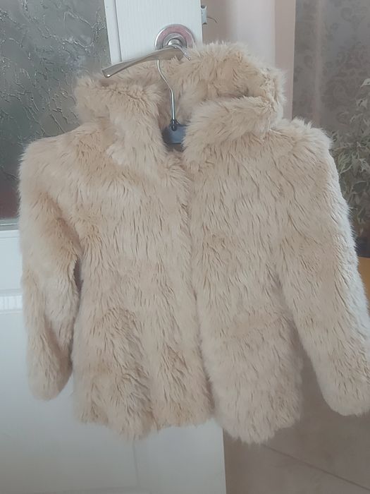 Детско пухкаво палто