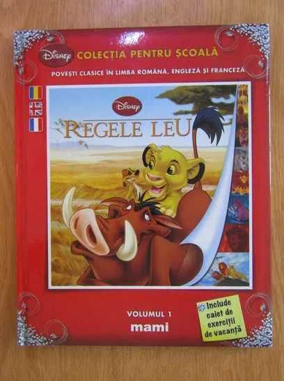 Regele leu - carte in trei limbi