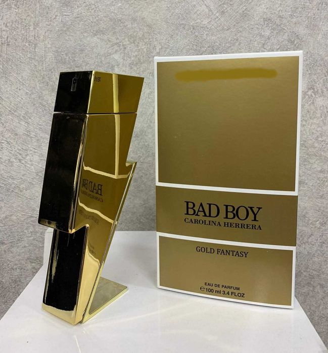 Parfum Carolina Herrera - Bad Boy, Cobalt, Gold, Le parfum, EDP, 100ml