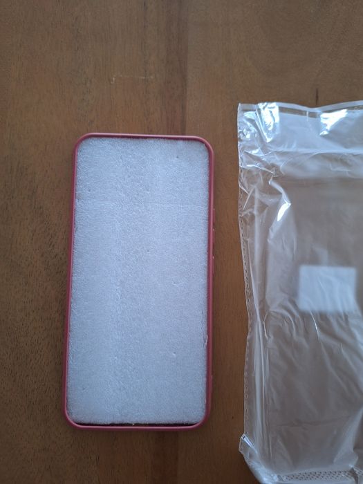 Husa telefon Samsung A54, roz vintage, aproape noua+ neagra cadou!