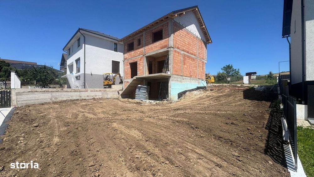 Casă individuală modernă - 4 camere, teren 400 mp  - Sura Mare