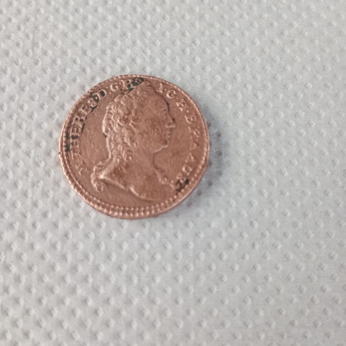 Moneda veche de 262 de ani kreutzer