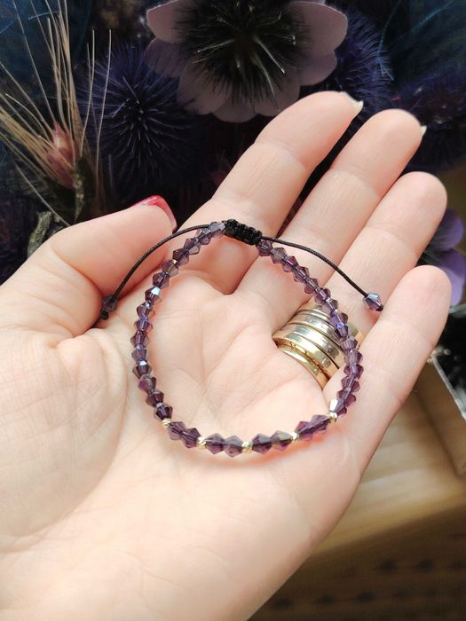 Brățară hand made aur 14 k