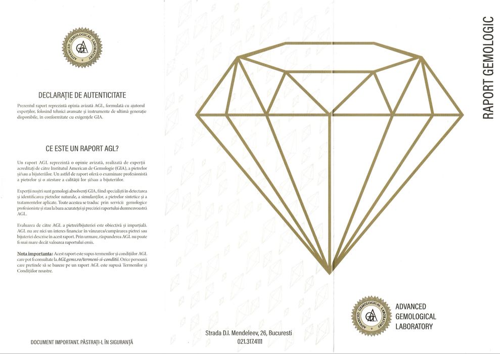 Brățară tennis cu diamante naturale 1.8 ct, aur alb 18k