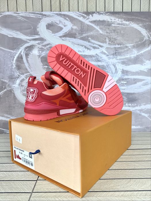 Louis Vuitton Trainers Skate Red