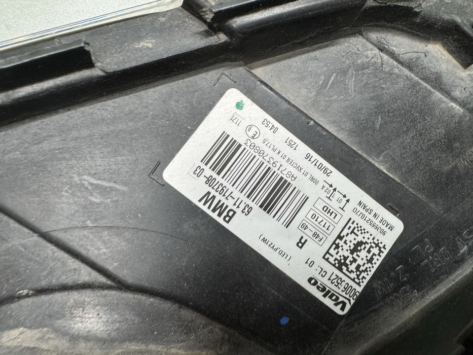 Far bmw X1 F48 led adaptiv / Ventilator 2016 dreapta