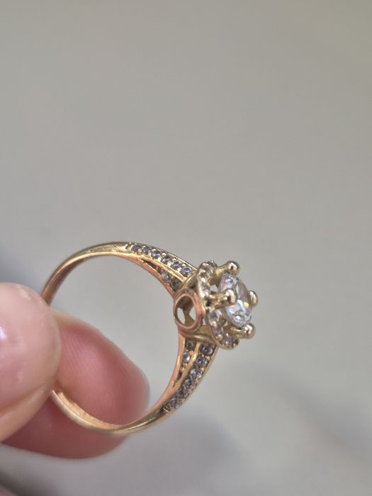 Inel aur 14k 585 gold ring inel logodna