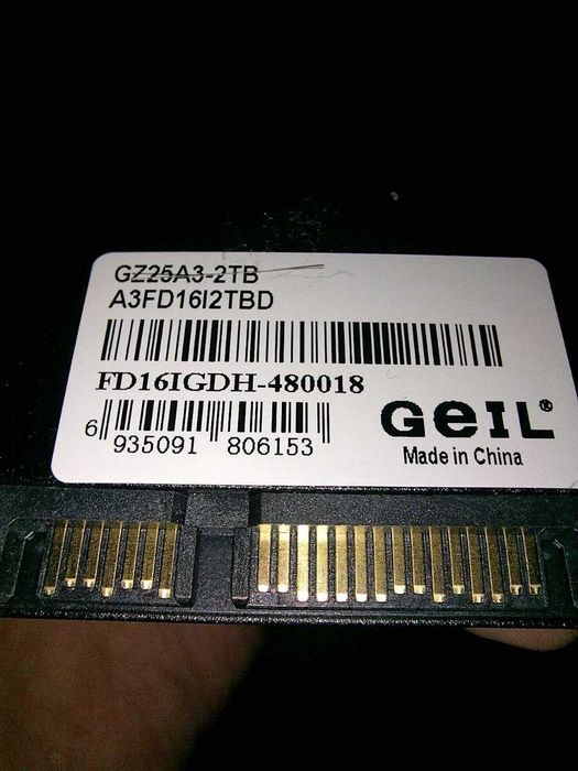 SSD диск 2 ТБ (2000 ГБ) GeIL Zenith A3 / SATA III