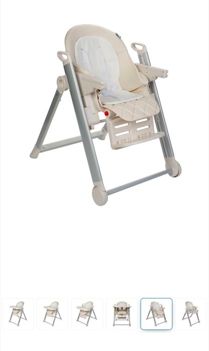 Scaun de masa Mappy bej reglabil