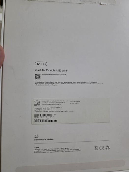 IPhone Air 2025, 11 дюймовый