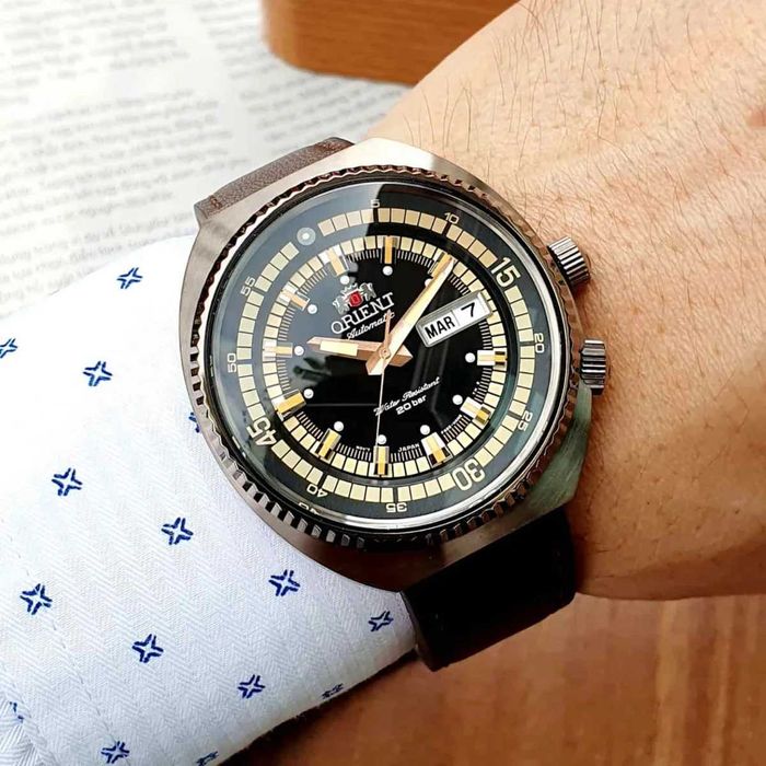 Orient Neo Classic Sports Black Leather RA-AA0E06B19B