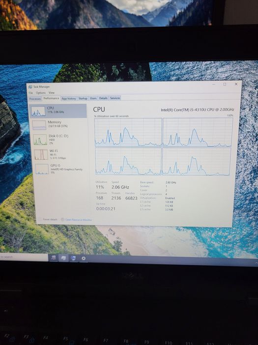 Laptop Dell Latitude E5440 vPro,  i5-4310U, 8 GB,  sshd 500 GB,  14"
