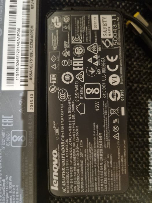 Încărcător Lenovo 135w, 90w, 65w, 45w