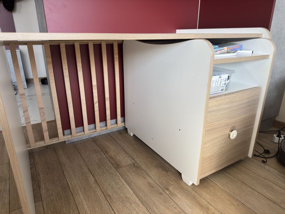 Мултифункционално легло Lorelli – кошара, бюро и шкаф