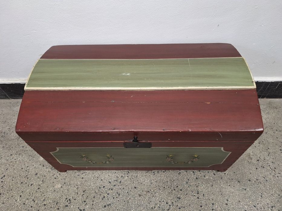 Сандък, ракла, скрин, ръчно изрисуван